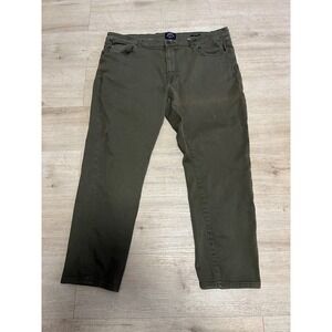 Ben Sherman Olive‎ Green Slim Fit Stretch Twill Pants Men 40x30 Punk Oi! GBH